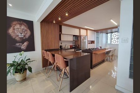 Sala de apartamento para alugar com 3 quartos, 197m² em José Menino, Santos