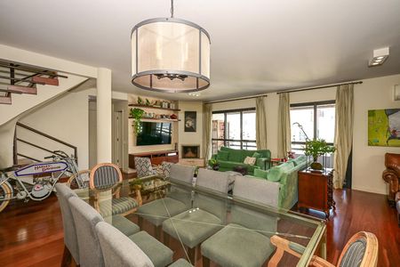 Sala de apartamento para alugar com 4 quartos, 232m² em Vila Andrade, São Paulo