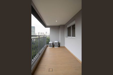 Varanda da Sala de apartamento para alugar com 2 quartos, 90m² em Jardim Caboré, São Paulo