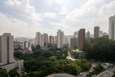 Vista Sala de apartamento para alugar com 2 quartos, 90m² em Jardim Caboré, São Paulo
