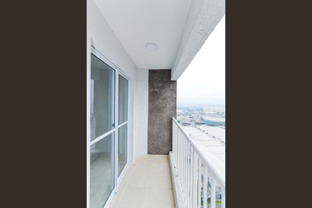 Varanda da Sala de apartamento para alugar com 2 quartos, 47m² em Vila das Bandeiras, Guarulhos