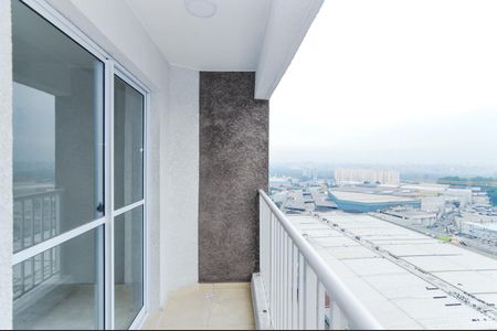 Varanda da Sala de apartamento para alugar com 2 quartos, 47m² em Vila das Bandeiras, Guarulhos