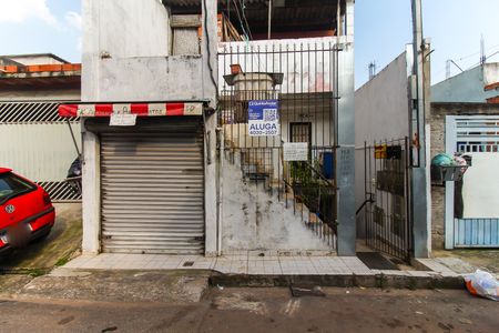 Casa para alugar com 35m², 1 quarto e sem vagaFachada + Placa