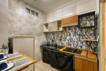 Studio para alugar com 23m², 1 quarto e sem vaga Studio para alugar com 23m², 1 quarto e sem vagaCozinha