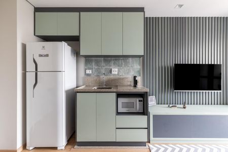 Apartamento para alugar com 31m², 1 quarto e sem vaga Apartamento para alugar com 31m², 1 quarto e sem vagaCozinha