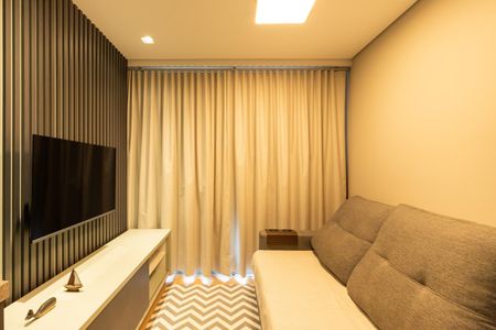 Sala de apartamento para alugar com 1 quarto, 31m² em Indianópolis, São Paulo