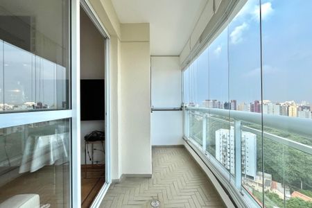 Varanda de apartamento à venda com 1 quarto, 42m² em Vila Guarani (zona Sul), São Paulo