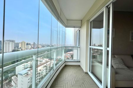 Varanda de apartamento à venda com 1 quarto, 42m² em Vila Guarani (zona Sul), São Paulo