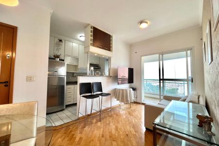 Sala de apartamento à venda com 1 quarto, 42m² em Vila Guarani (zona Sul), São Paulo