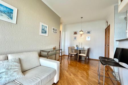 Sala de apartamento à venda com 1 quarto, 42m² em Vila Guarani (zona Sul), São Paulo