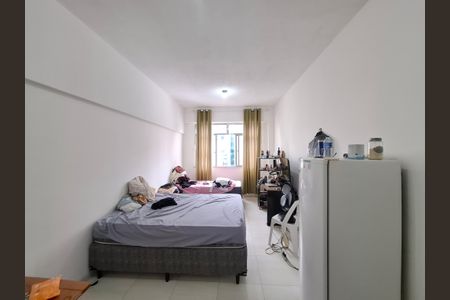 Sala/Quarto  de apartamento à venda com 1 quarto, 26m² em Centro, Rio de Janeiro