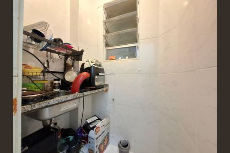 Cozinha  de apartamento à venda com 1 quarto, 26m² em Centro, Rio de Janeiro