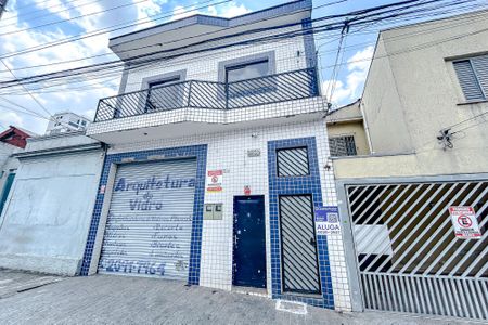 Casa para alugar com 40m², 2 quartos e sem vagaFachada com Plaquinha