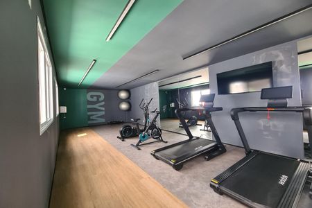 Apartamento à venda com 38m², 2 quartos e sem vagaÁrea comum - Academia