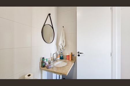 Apartamento à venda com 38m², 1 quarto e 1 vagaBanheiro da suíte