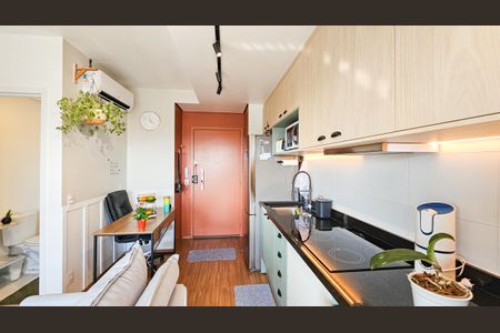 Apartamento à venda com 38m², 1 quarto e 1 vagaCozinha e área de serviço