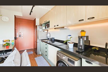 Apartamento à venda com 38m², 1 quarto e 1 vagaCozinha e área de serviço