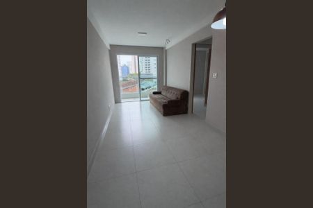 Sala de apartamento para alugar com 2 quartos, 68m² em Marapé, Santos