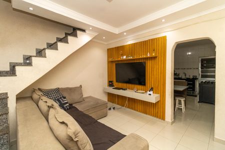 Sala de casa para alugar com 3 quartos, 80m² em Jardim Brasil (zona Norte), São Paulo