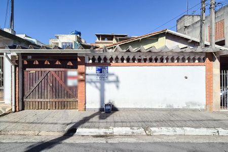fachada de casa à venda com 3 quartos, 130m² em Vila Rica, São Bernardo do Campo