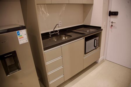 Studio à venda com 21m², 1 quarto e sem vagaCozinha