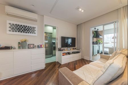 Sala de apartamento à venda com 3 quartos, 93m² em Jardim das Acacias, São Paulo