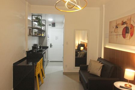 Studio de kitnet/studio para alugar com 1 quarto, 25m² em José Menino, Santos