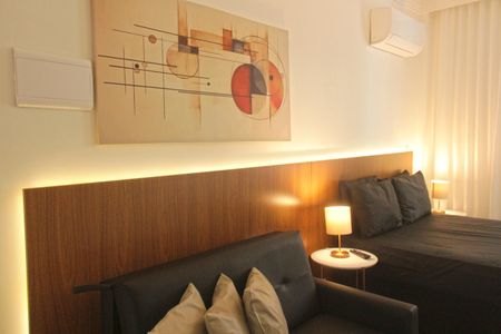 Studio de kitnet/studio para alugar com 1 quarto, 25m² em José Menino, Santos