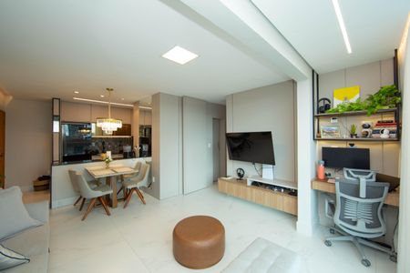 SALA de apartamento à venda com 2 quartos, 62m² em Buritis, Belo Horizonte