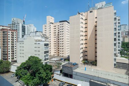 Studio à venda com 22m², 1 quarto e 1 vagaVista da Varanda do Quarto