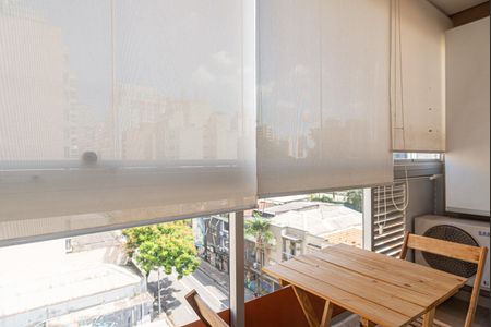Studio à venda com 22m², 1 quarto e 1 vagaVaranda do Quarto
