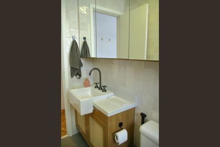 Apartamento à venda com 94m², 3 quartos e 2 vagasBanheiro da Suíte 