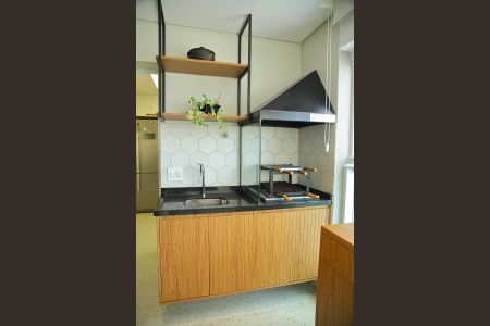 Apartamento à venda com 94m², 3 quartos e 2 vagasVaranda gourmet da sala 