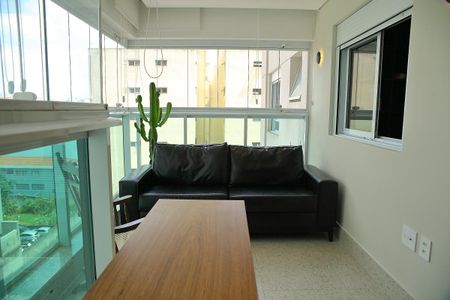 Varanda gourmet da sala  de apartamento à venda com 3 quartos, 94m² em Baeta Neves, São Bernardo do Campo