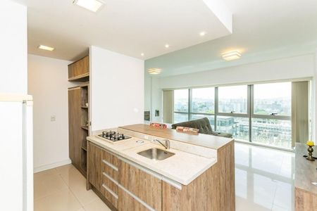 Cozinha de kitnet/studio para alugar com 1 quarto, 38m² em Praia de Belas, Porto Alegre