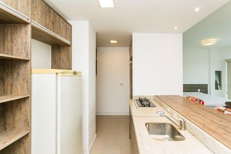 Cozinha de kitnet/studio para alugar com 1 quarto, 38m² em Praia de Belas, Porto Alegre