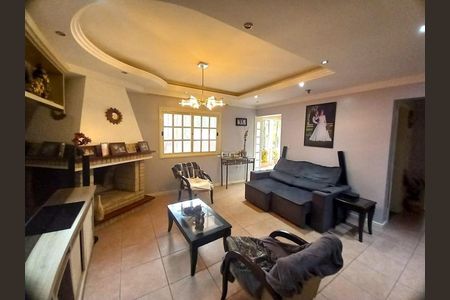 Sala de casa de condomínio para alugar com 4 quartos, 270m² em Vila Nova, Porto Alegre