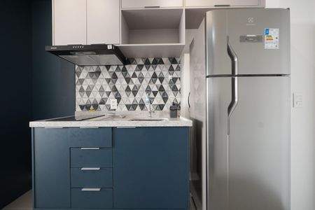 Studio à venda com 28m², 1 quarto e sem vagaCozinha