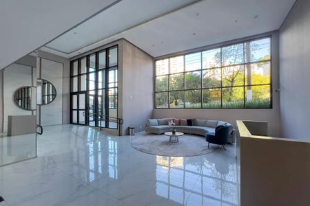 Studio para alugar com 28m², 1 quarto e sem vaga Studio para alugar com 28m², 1 quarto e sem vagaHall de entrada