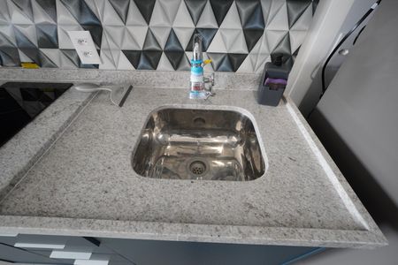 Studio à venda com 28m², 1 quarto e sem vagaCozinha