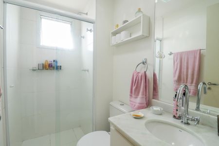 Apartamento para alugar com 78m², 3 quartos e 2 vagas Apartamento para alugar com 78m², 3 quartos e 2 vagasBanheiro da Suíte