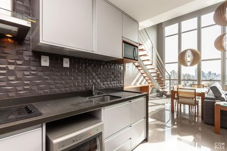 Cozinha de apartamento para alugar com 1 quarto, 75m² em Petrópolis, Porto Alegre