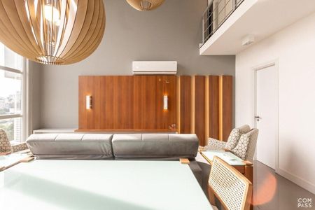 Sala de apartamento para alugar com 1 quarto, 75m² em Petrópolis, Porto Alegre