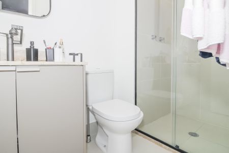 Apartamento à venda com 119m², 3 quartos e 2 vagas Apartamento à venda com 119m², 3 quartos e 2 vagasBanheiro da Suíte 3