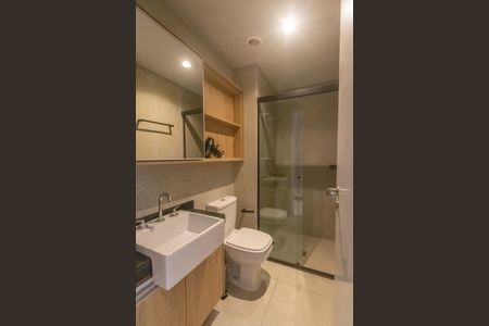 Studio para alugar com 26m², 1 quarto e sem vagaBanheiro