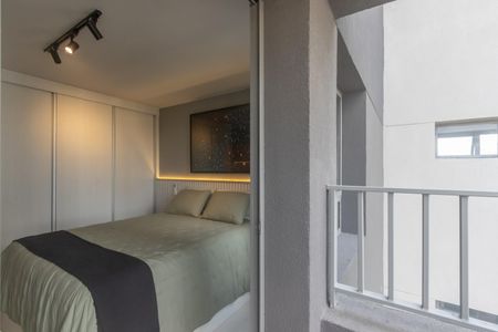 Studio para alugar com 26m², 1 quarto e sem vagaVaranda