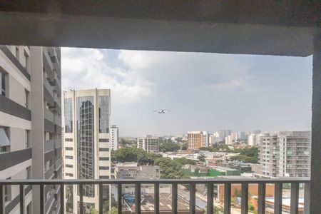 Studio para alugar com 26m², 1 quarto e sem vagaVaranda