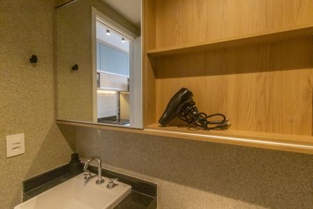 Studio para alugar com 26m², 1 quarto e sem vagaBanheiro