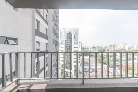 Studio para alugar com 26m², 1 quarto e sem vagaVaranda