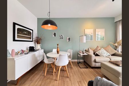 Sala de apartamento para alugar com 2 quartos, 63m² em Vila Olímpia, São Paulo